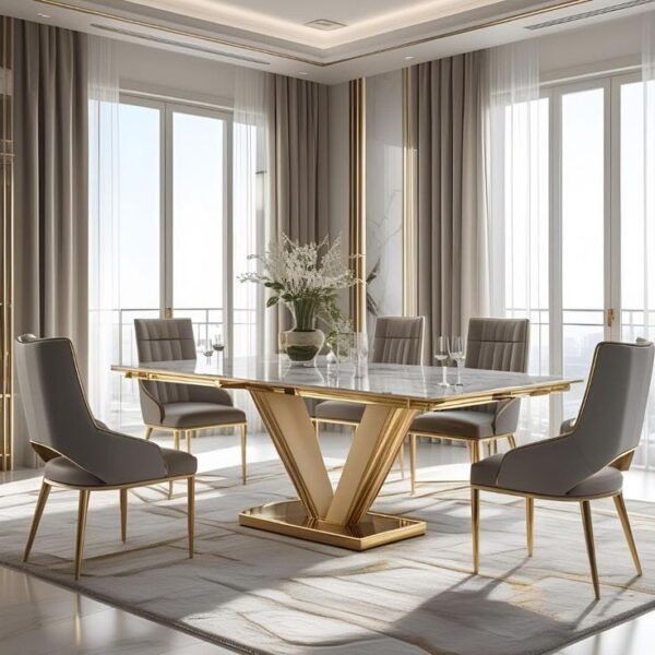 Modern 6-Seater Dining Table